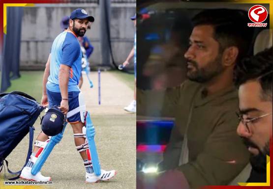 ধোনির বাড়িতে কোহলি! প্রোটিয়াদের হারাতে কী টিপস দিলেন মাহি?