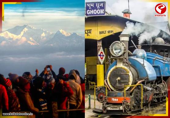 দার্জিলিংয়ে টয় ট্রেনে উপচে পড়া ভিড়! শীতে পর্যটকদের ঢল পাহাড়ে