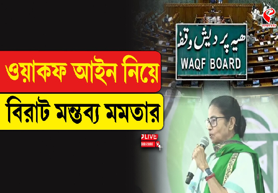 ওয়াকফ আইন নিয়ে বড় মন্তব্য মমতার!