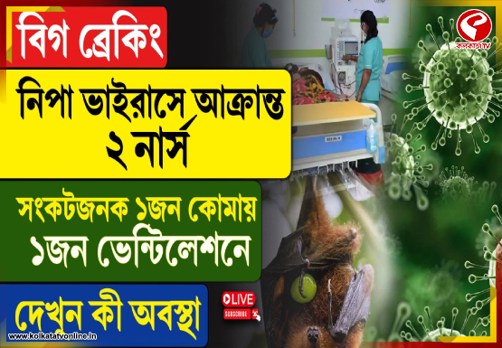 বিগ ব্রেকিং: নিপা ভাইরাসে আক্রান্ত ২ নার্স, একজন কোমায়, অপরজন ভেন্টিলেশনে
