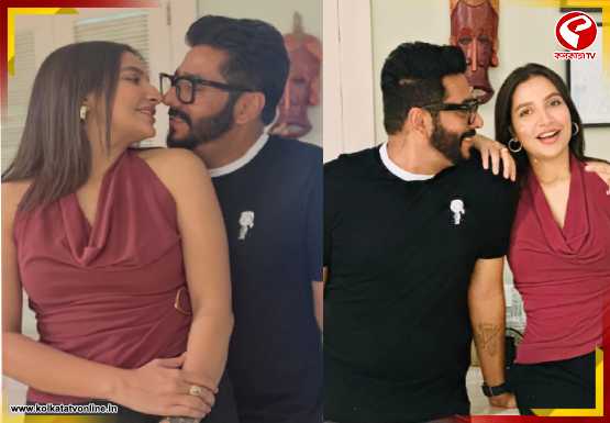 মাখোমাখো মুহূর্ত! রাজের সঙ্গে ঘনিষ্ঠ ছবিতে ভালবাসা উজাড় শুভশ্রীর