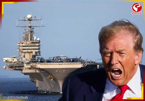 মিসাইল হামলার শিকার আব্রাহাম লিঙ্কন! আমেরিকার দম্ভে আঘাত করল ইরান?