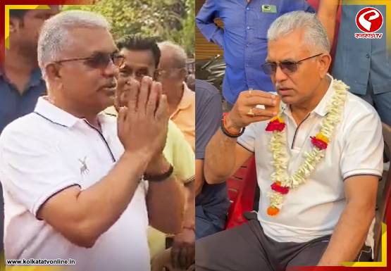 চা চক্রে প্রচার শুরু দিলীপ ঘোষের! খড়্গপুরে ফিরে কী বললেন বিজেপি প্রার্থী? দেখুন