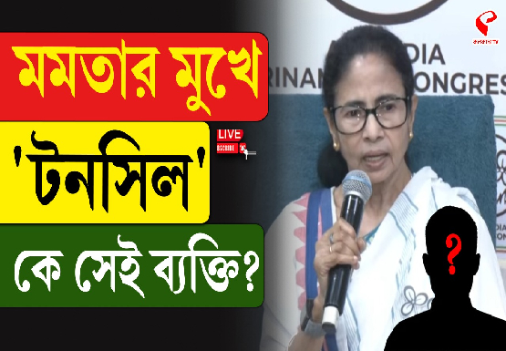 মমতার মুখে ‘টনসিল’ কে সেই ব্যক্তি?
