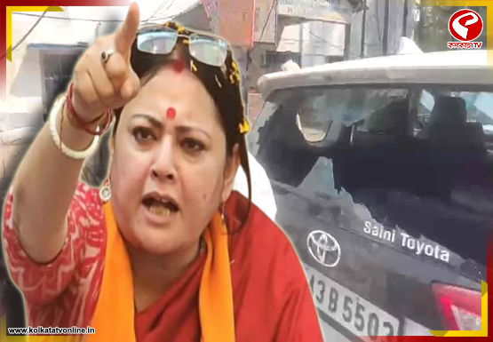 বিজেপি প্রার্থী অগ্নিমিত্রা পালের গাড়িতে হামলার অভিযোগ