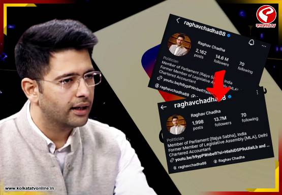 ২৪ ঘন্টায় ১ মিলিয়ন ফলোয়ার্স কমল রাঘব চাড্ডার! বিজেপিতে ঢুকতেই বাজল পতনের ঘন্টা?