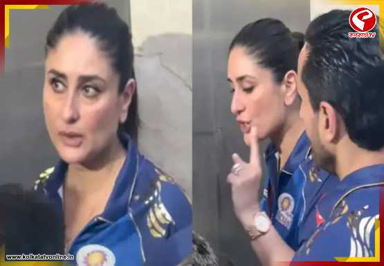 ওয়াংখেড়ে স্টেডিয়ামে সইফের উপর মেজাজ হারালেন করিনা!