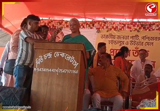 তাঁতশিল্পের পরিস্থিতি নিয়ে তৃণমূলের বিরুদ্ধে সূর চড়ালেন নির্মলা সীতারামন