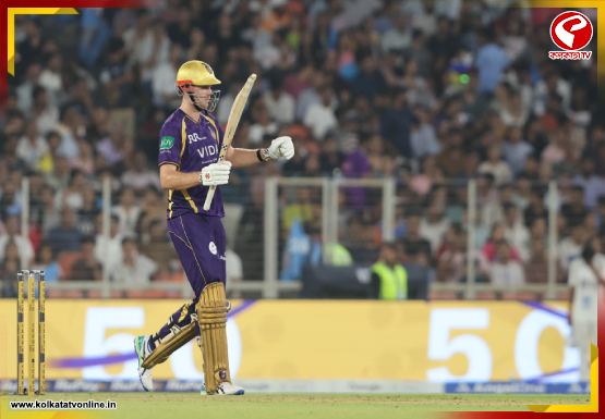 গ্রিনের দুর্দান্ত পারফরম্যান্স, গুজরাতকে ১৮১ রানের টার্গেট দিল KKR