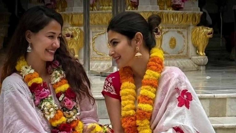 বিচ্ছেদ ঘোষণার পরই দিশা-মৌনীর ‘মালাবদল’, হইচই নেটপাড়ায়
