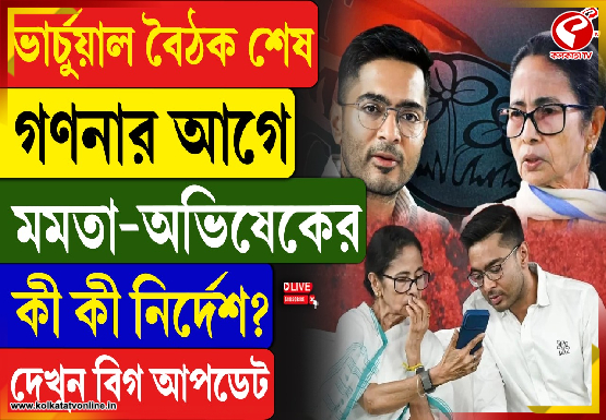 ভার্চুয়াল বৈঠক শেষ, গণনার আগে মমতা-অভিষেকের কী কী নির্দেশ?