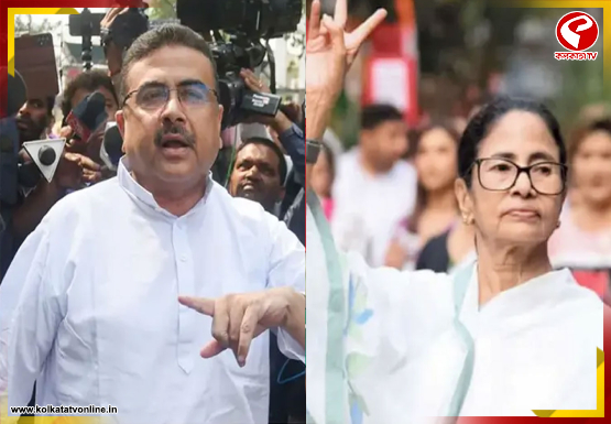 ১৬ হাজার ভোটে এগিয়ে মমতা, ভবানীপুরে পিছোলেন শুভেন্দু