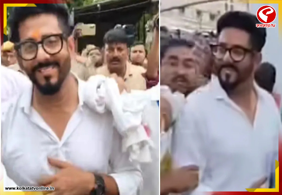 রাজকে চোর স্লোগান, ছোঁড়া হল কাদা