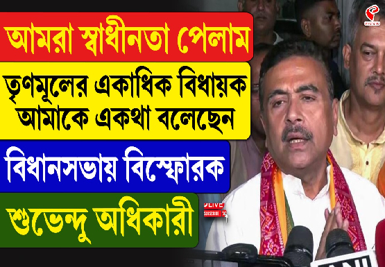 আমরা স্বাধীনতা পেলাম, বিধানসভায় বিস্ফোরক শুভেন্দু অধিকারী