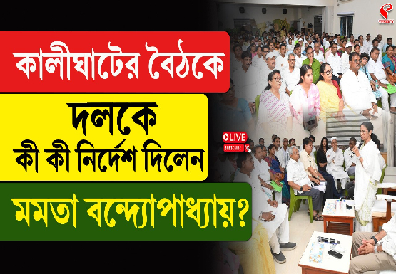 কালীঘাটের বৈঠকে দলকে কী কী নির্দেশ নিলেন মমতা বন্দ্যোপাধ্যায়