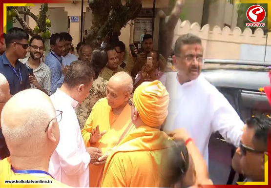 মুখ্যমন্ত্রী হওয়ার পর এই প্রথমবার বেলুড় মঠে শুভেন্দু অধিকারী