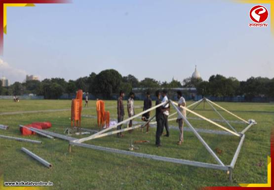 শনিবার শপথগ্রহণকে ঘিরে কড়া নিরাপত্তা ব্রিগেড ময়দান চত্বরে!