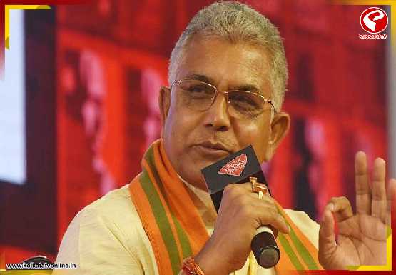 পুরানো মেজাজে ধরা দিলেন দিলীপ ঘোষ