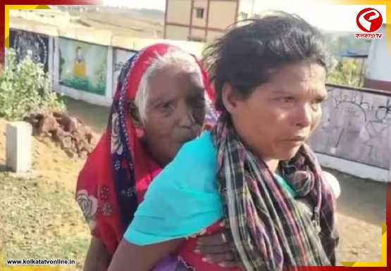 ৯ কিমি পথ, কাঁধে ৯০ বছরের শাশুড়ি! পেনশন তুলতে বউমার লড়াই ঘিরে ভাইরাল ভিডিও