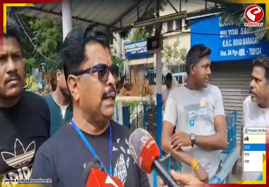 সিসিটিভি বন্ধকে কেন্দ্র করে  বারাসত স্ট্রং রুমে উত্তেজনা