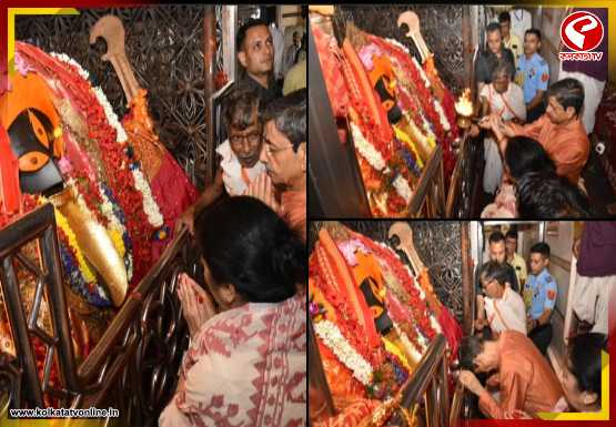 পালাবদলের পরদিন কালীঘাটে রাজ্যপাল