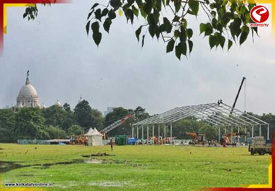ব্রিগেডে নতুন সরকারের শপথ, কড়া নজরদারি এলাকায়