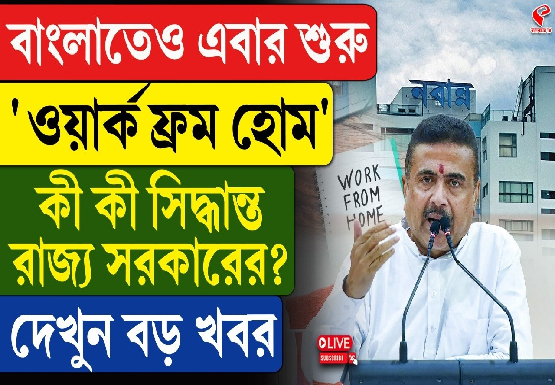 বাংলাতেও এবার শুরু ‘ওয়ার্ক ফ্রম হোম’, কী কী সিদ্ধান্ত রাজ্য সরকারের?