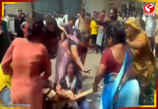 মন্দিরে ঢোকার ‘শাস্তি’! চুল কেটে, গলায় জুতো পরিয়ে…..