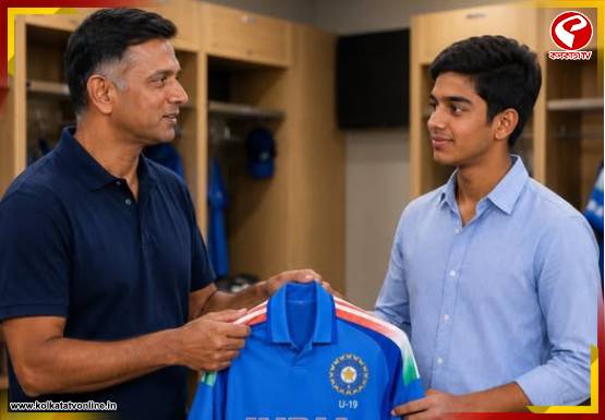 ভারতীয় ক্রিকেটে ফিরছে ‘দ্রাবিড় সভ্যতা’? জাতীয় দলে ডাক পেলেন রাহুলপুত্র অন্বয় দ্রাবিড়