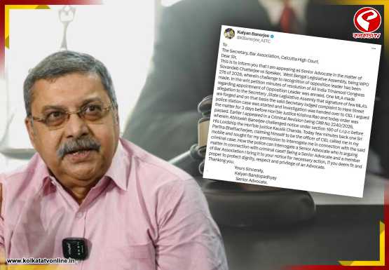 বার অ্যাসোসিয়েশনের সেক্রেটারিকে উদ্দেশ্য করে পোস্ট, কী অভিযোগ আইনজীবী কল্যাণের?