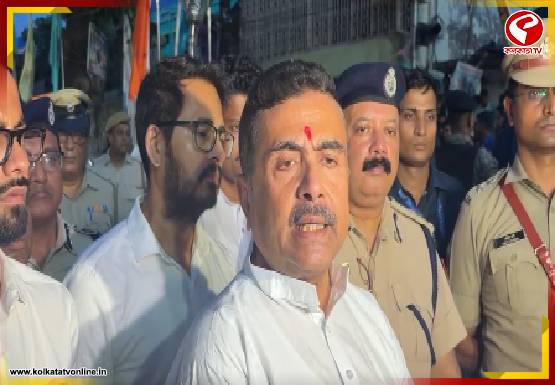 তৃণমূলের হাতে খুন বিজেপি কর্মীর বাড়িতে মুখ্যমন্ত্রী শুভেন্দু