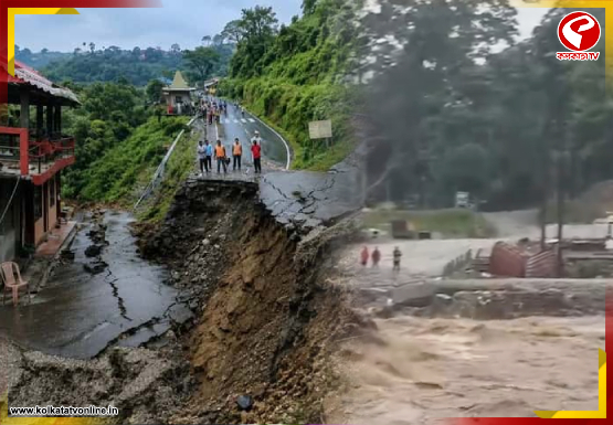 রাতভর বৃষ্টিতে বিপর্যস্ত পাহাড়! জাতীয় সড়কে ধস, দার্জিলিং-শিলিগুড়ি-মিরিকের যোগাযোগ বিচ্ছিন্ন