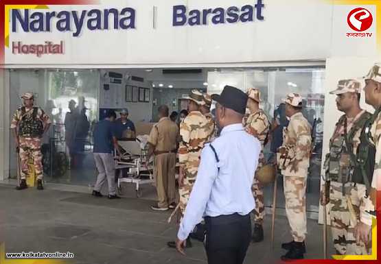 বারাসতের বেসরকারি হাসপাতালে রোগীর মৃত্যু ঘিরে উত্তেজনা