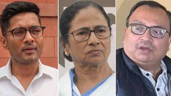 কালীঘাটের বৈঠকে কুণাল-অভিষেক তীব্র বাদানুবাদ, পরিস্থিতি সামাল দিতে আসরে মমতা-কল্যাণ