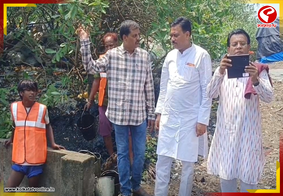 ড্রেন সংস্কারে নামল কেএমডিএ, অবৈধ দখল না সরালে কড়া ব্যবস্থার হুঁশিয়ারি মন্ত্রী উমেশ রাইয়ের